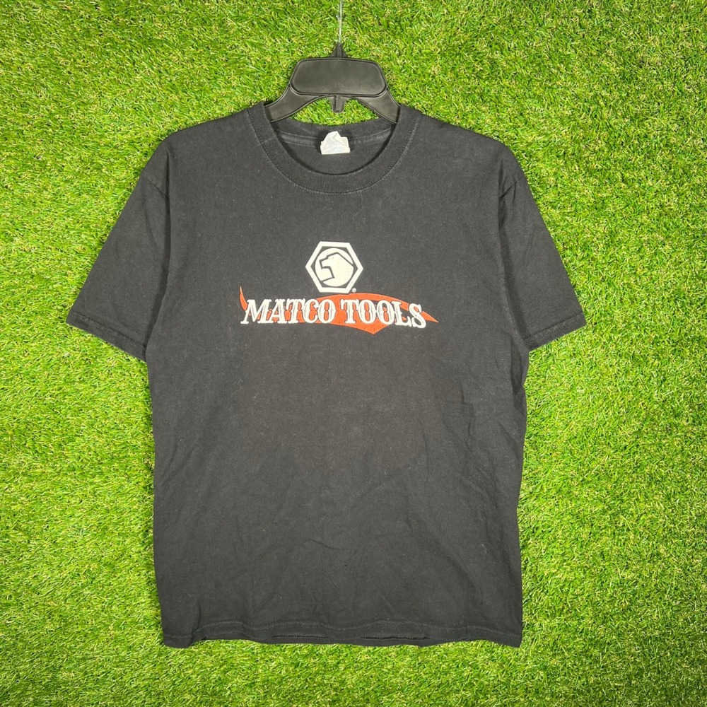 Matco Tools Hot‎ Rod Graphic T-Shirt Mens Medium Black Port & Company 4491
